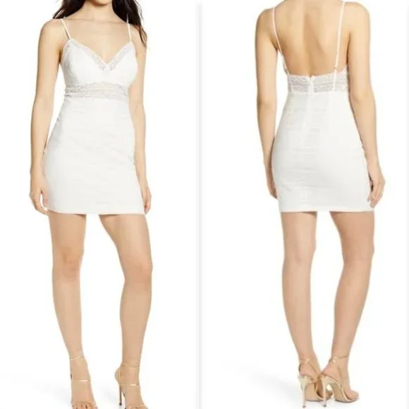 All in Favor | Dresses | All In Favor Lace Cami Mini Dress | Poshmark